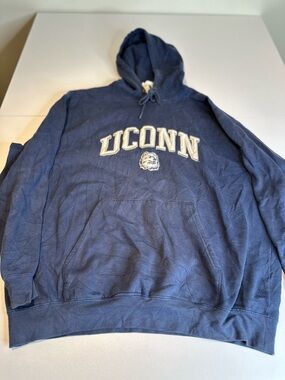 Navy Pullover Hoodie Sweatshirt
